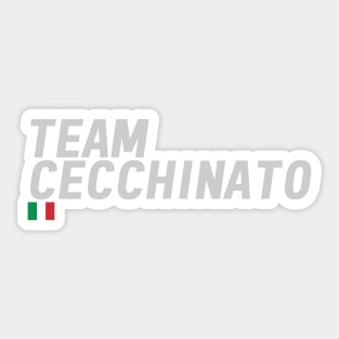 Team Marco Cecchinato Sticker